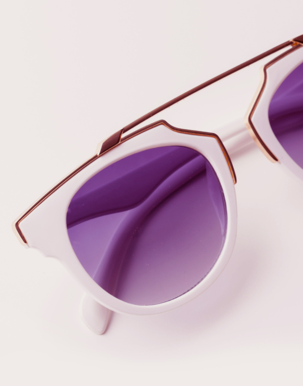 Marble-Effect Sunglasses