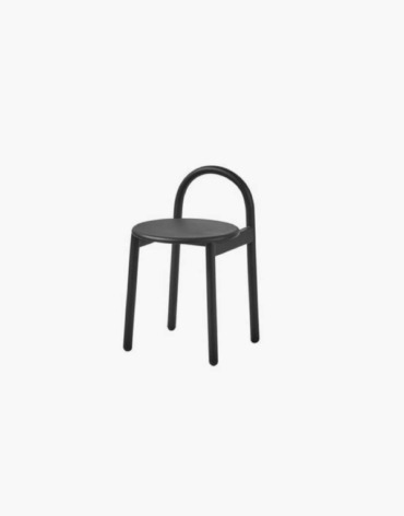 Minimalistic metal chair