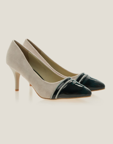 Patent finish Heeled